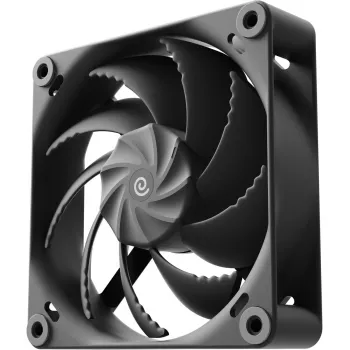 Ventilador de carcasa de 120 mm HAVN H12 PWM, negro (modelo HVN-FS-H1230-02)