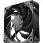 Ventilador de carcasa de 120 mm HAVN H12 PWM, negro (modelo HVN-FS-H1230-02)