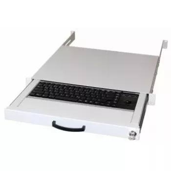 Teclado AIXCASE AIX-19K1UKDETB-W USB PS/2 QWERTZ alemán blanco