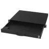 Teclado AIXCASE AIX-19K1UKDETB-B USB PS/2 QWERTZ alemán negro
