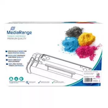 Tóner MediaRange MRHPTCE403A para HP CE403A, magenta