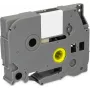 Cartucho de cinta de plástico MediaRange Brother TZ-641 18 mm negro sobre amarillo