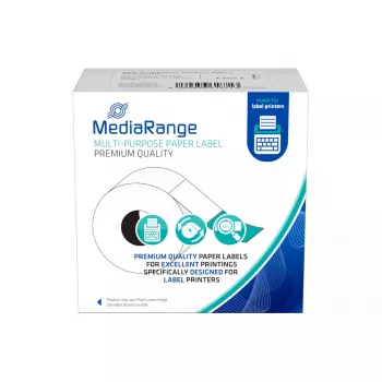 Etiquetas de papel multiusos MediaRange MRDY11356 41x89mm reutilizables 300 uds.