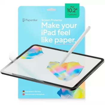 Protector de pantalla Paperlike 3 para iPad 10.2 (2019–2021) PL3-10-19 — mate, compatible con lápiz