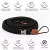 C-ROPE Traveler correa de paracord para cámara, 100 cm, Silent Black
