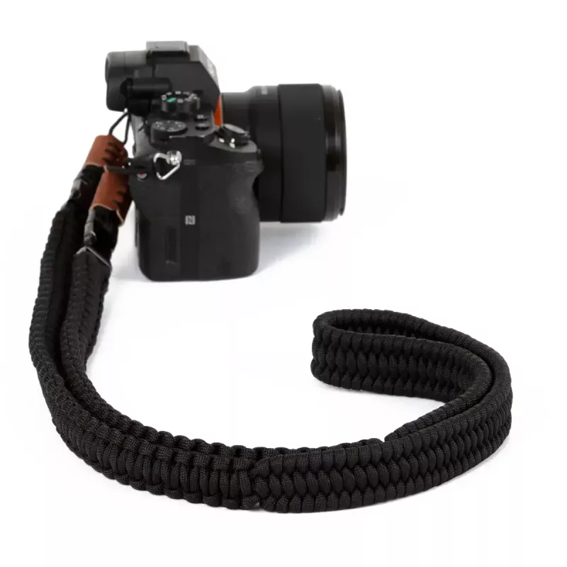 C-ROPE Traveler correa de paracord para cámara, 100 cm, Silent Black