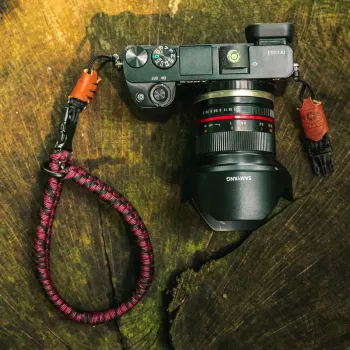 Correa de mano para cámara C-ROPE Claw Paracord, 30 cm, negro