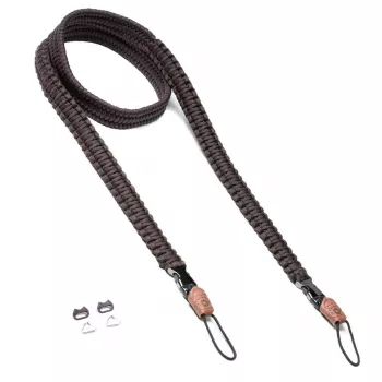 Correa de cámara C-ROPE Traveler Paracord, 140 cm, Dark Coffee