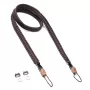 C-ROPE Traveler correa de paracord para cámara, 125 cm, Dark Coffee