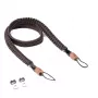 C-ROPE Traveler correa de paracord para cámara, 100 cm, Dark Coffee