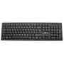 Teclado inalámbrico MediaRange MROS111-GR distribución QWERTY negro – diseño inalámbrico compacto