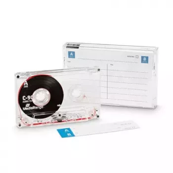 Cinta de datos virgen MediaRange MRC90 C-90