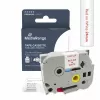 Cinta para impresora MediaRange MRBTZ252 roja 2,4 cm 8 m