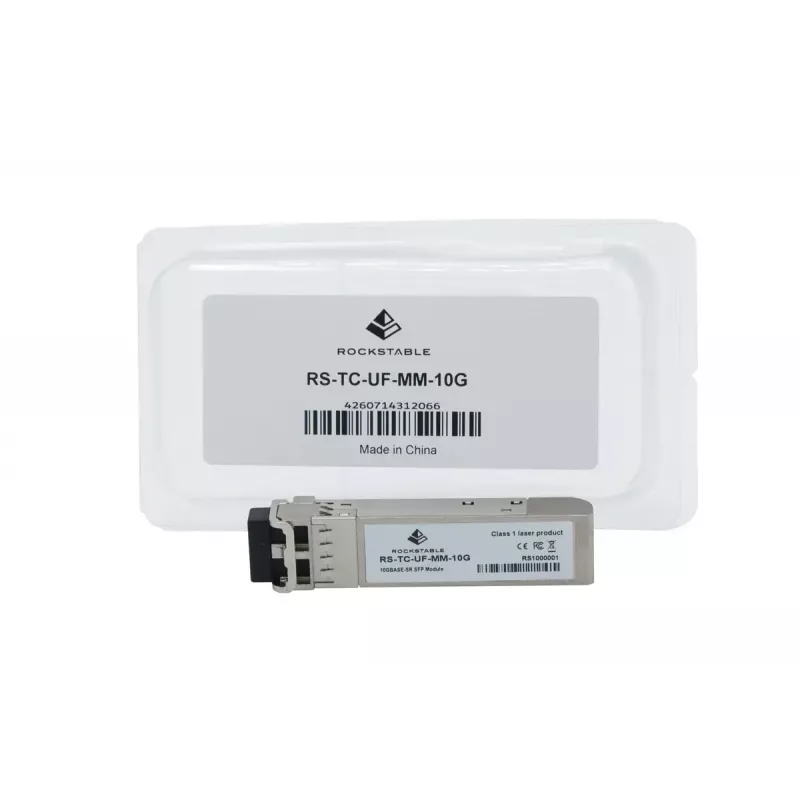 Transceptor de fibra óptica SFP+ Rockstable 10GBASE-SR 10 Gbit/s 850 nm para multimodo