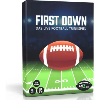 Juego de mesa juego de beber American Psychological Association ANZEN - FIRST DOWN juego de beber de fútbol americano