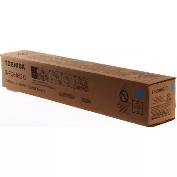 Cartucho de tóner Toshiba T-FC616EC cian modelo 6AK00000369 compatible con copiadoras/impresoras Toshiba