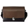Bolsa de hombro para cámaras Olympus CBG-11 PR de OLYMPUS — negra y marrón, modelo V613014NW000