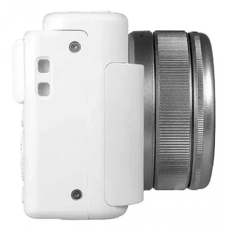 Cámara compacta Yashica City 100 72 MP CMOS plata blanco