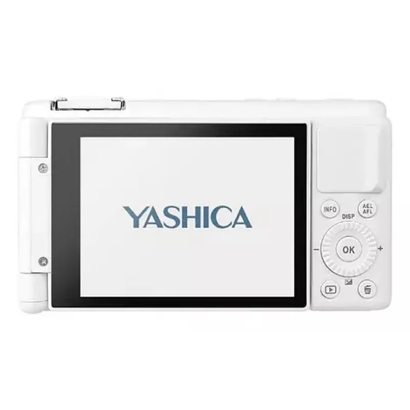 Cámara compacta Yashica City 100 72 MP CMOS plata blanco