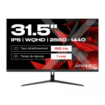 Monitor de ordenador JAPANNEXT JN-IPS315WQHD165F 80 cm (31,5 pulgadas) 2560 x 1440 píxeles Wide Quad HD LCD negro