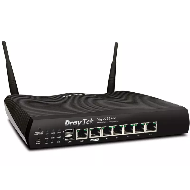 Router de sobremesa DrayTek Vigor2927ac WLAN de doble banda 5