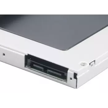 Caja de almacenamiento Akasa N.Stor AK-OA2SSA-BK negra 130x129x13mm