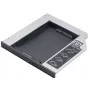 Caja de almacenamiento Akasa N.Stor AK-OA2SSA-BK negra 130x129x13mm