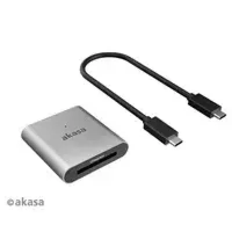 Lector de tarjetas Akasa AK-CR-11BK CFexpress 2.0, USB 3.2 Gen 2