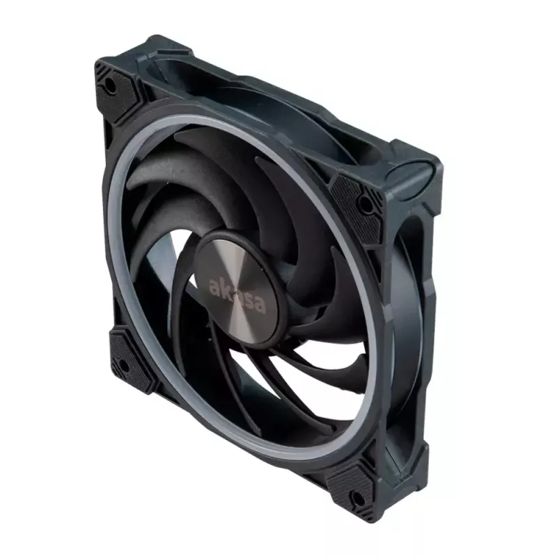 Ventilador Akasa SOHO AR14 14 cm negro 600-1800 RPM rodamiento hidrodinámico
