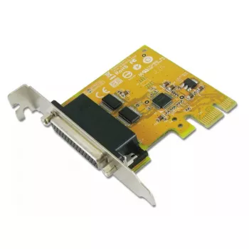 Tarjeta de interfaz RS-232 interna Sunix SER6437AL — PCIe, 115,2 Kbit/s, 128B FIFO, 65×68 mm
