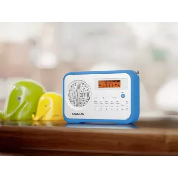 Radio portátil Sangean Traveller 180, alimentación por red/pilas