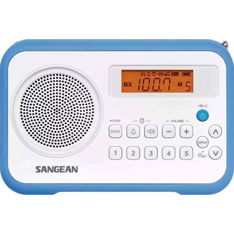 Radio portátil Sangean Traveller 180, alimentación por red/pilas
