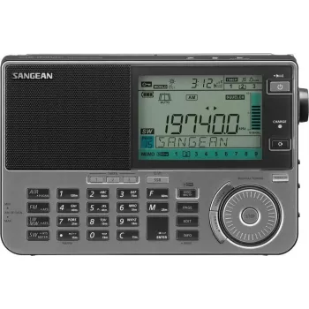 Radio portátil Sangean ATS-909 X2 Grafito — AM, FM, receptor de onda corta