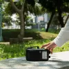Radio portátil Sangean MMR-77 Analógica AM FM Negra 3,5 mm auriculares