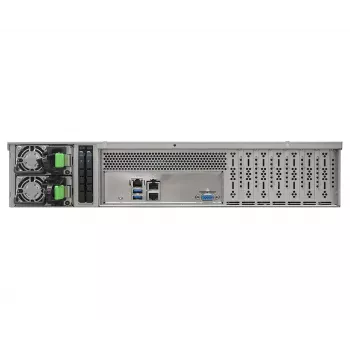 Barebone de servidor ASRock 2U12L2S-SIENA (2U) — AMD SoC, Socket SP6, 12 bahías de 3,5 pulgadas + 2 de 2,5 pulgadas, fuente de alimentación 800W, DDR5 hasta 96GB