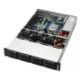 Barebone de servidor ASRock 2U12L2S-SIENA (2U) — AMD SoC, Socket SP6, 12 bahías de 3,5 pulgadas + 2 de 2,5 pulgadas, fuente de alimentación 800W, DDR5 hasta 96GB