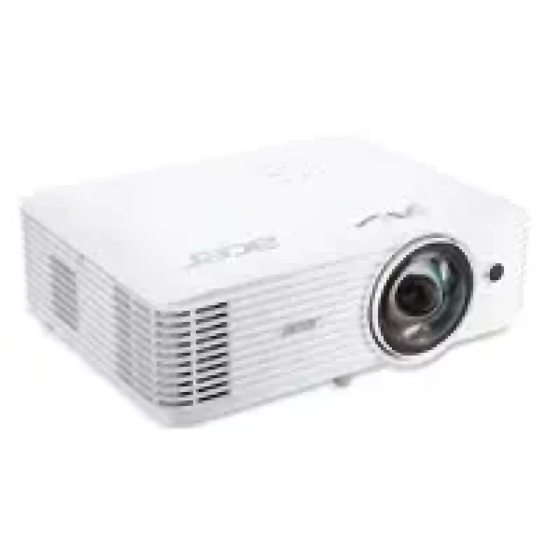 Proyector de tiro corto Acer S1387n, WXGA 1280x800, 4000 ANSI, 20.000:1, HDMI/VGA/RJ45, altavoz de 16W, 3,1 kg