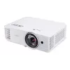Proyector de tiro corto Acer S1387n, WXGA 1280x800, 4000 ANSI, 20.000:1, HDMI/VGA/RJ45, altavoz de 16W, 3,1 kg
