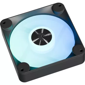 Ventilador de carcasa APNX FP1-R 120 mm, negro, flujo de aire invertido, pack de 3