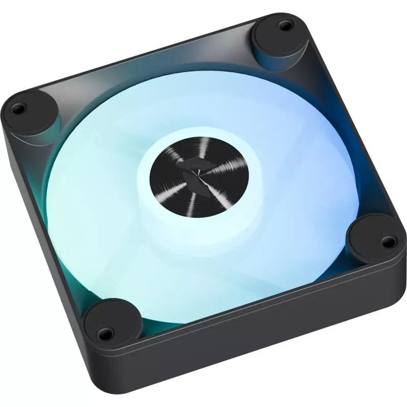 Ventilador de carcasa APNX FP1-R 120 mm, negro, flujo de aire invertido, pack de 3