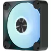 Ventilador de carcasa APNX FP1-R 120 mm, negro, flujo de aire invertido, pack de 3