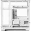 Caja de PC torre APNX V2-F-WT-v1, blanca, con tres paneles de cristal templado