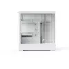 Caja de PC torre APNX V2-F-WT-v1, blanca, con tres paneles de cristal templado