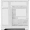 Caja de PC torre APNX V2-F-WT-v1, blanca, con tres paneles de cristal templado