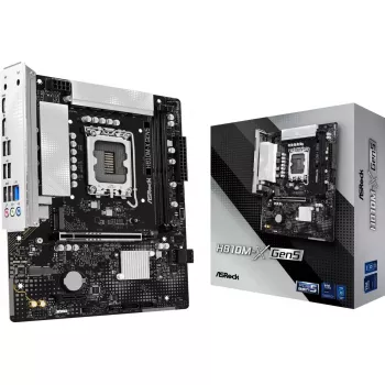 Placa base ASROCK H810M-X GEN5 DDR5 Intel S1851 microATX — DDR5, LGA 1851