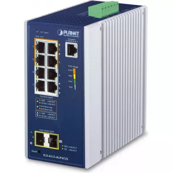 Switch gestionado PLANET IGS-4215-4UP4T2S L2/L4 Gigabit Ethernet PoE 8 puertos