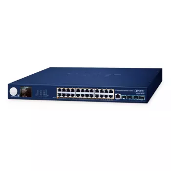 Switch gestionado PLANET Layer 3 24 puertos 10/100/1000T PoE