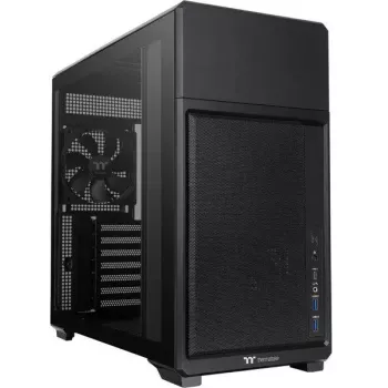 Caja de PC THERMALTAKE TR300 TG con ventana lateral de cristal templado, semitorre ATX