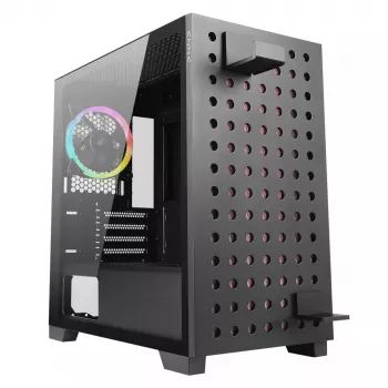 Caja de PC Azza Elise torre negra, torre, negra