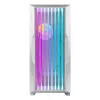 Caja de PC Azza Guardian Glass semitorre blanca